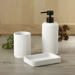 Avanti Vienna Ribbed Soap Dish
