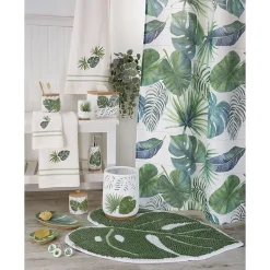 Avanti Viva Palm Hand Painted Bathroom Canister