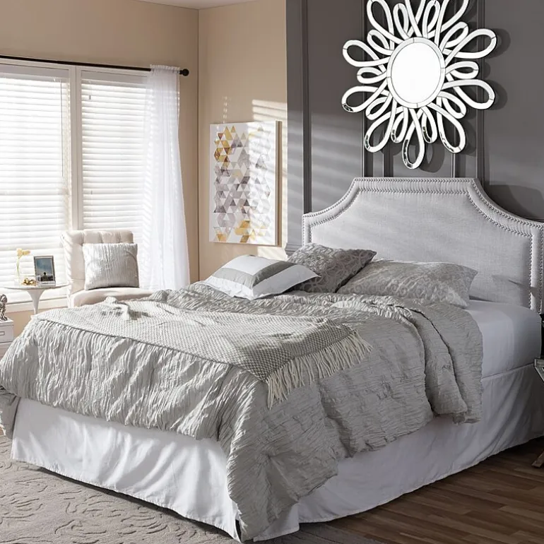 Avignon Upholstered Headboard with Nailhead Trim