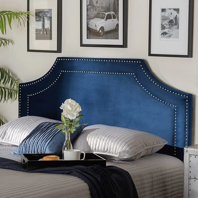 Avignon Upholstered Headboard with Nailhead Trim