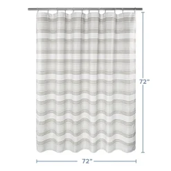 Awesome Home™ Beach Stripe Shower Curtain