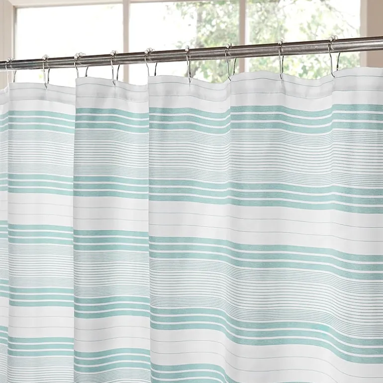Awesome Home™ Beach Stripe Shower Curtain