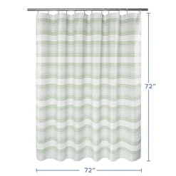 Awesome Home™ Beach Stripe Shower Curtain