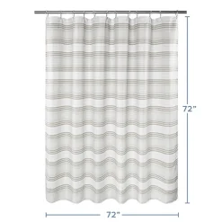 Awesome Home™ Beach Stripe Shower Curtain
