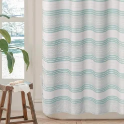 Awesome Home™ Beach Stripe Shower Curtain