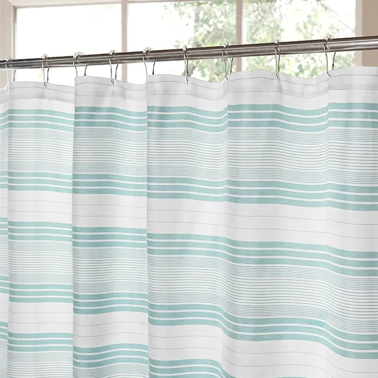 Awesome Home™ Beach Stripe Shower Curtain