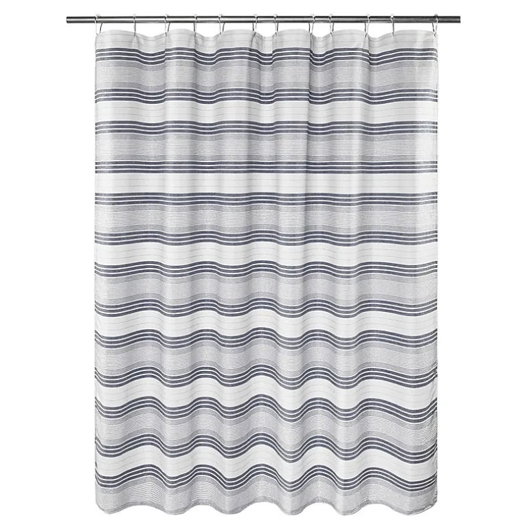 Awesome Home™ Beach Stripe Shower Curtain