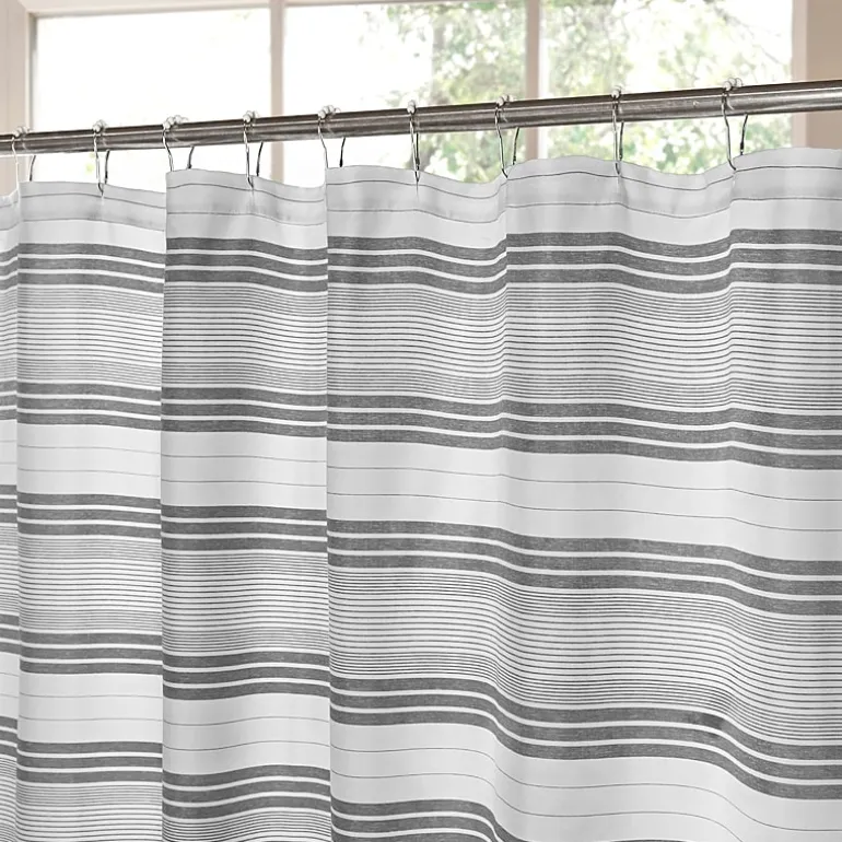Awesome Home™ Beach Stripe Shower Curtain