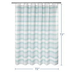 Awesome Home™ Beach Stripe Shower Curtain
