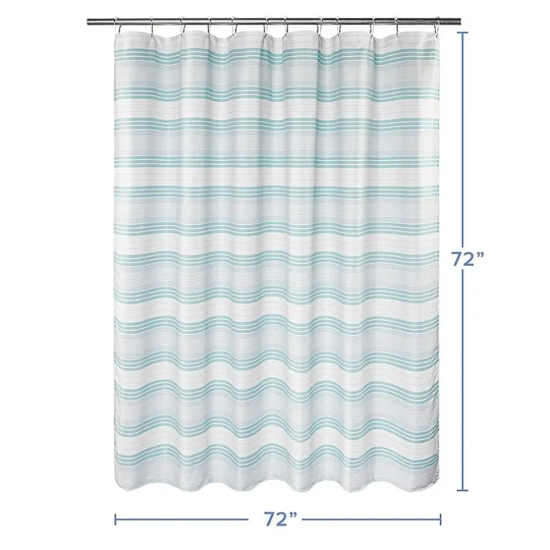 Awesome Home™ Beach Stripe Shower Curtain