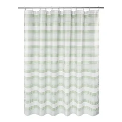 Awesome Home™ Beach Stripe Shower Curtain