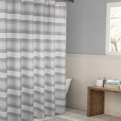 Awesome Home™ Beach Stripe Shower Curtain