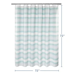 Awesome Home™ Beach Stripe Shower Curtain