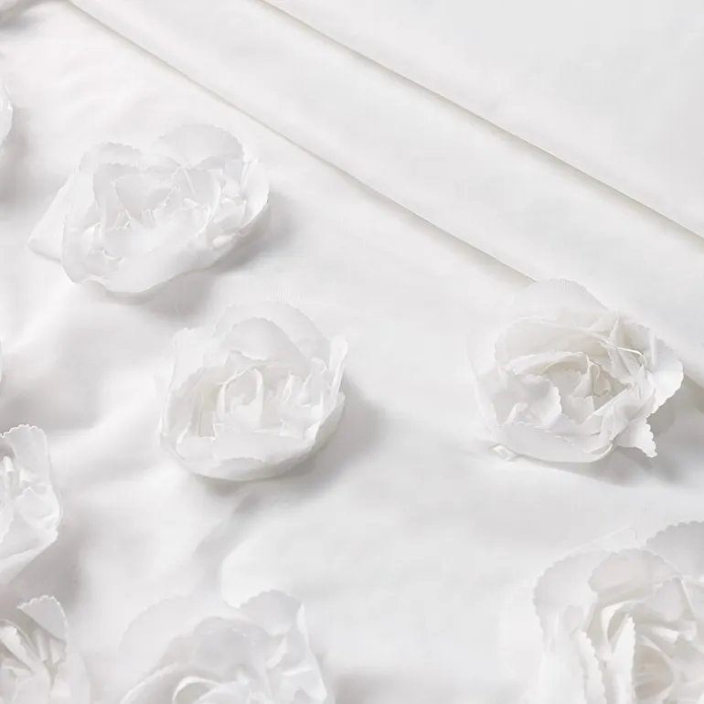 Awesome Home™ Floral Ruffle Shower Curtain