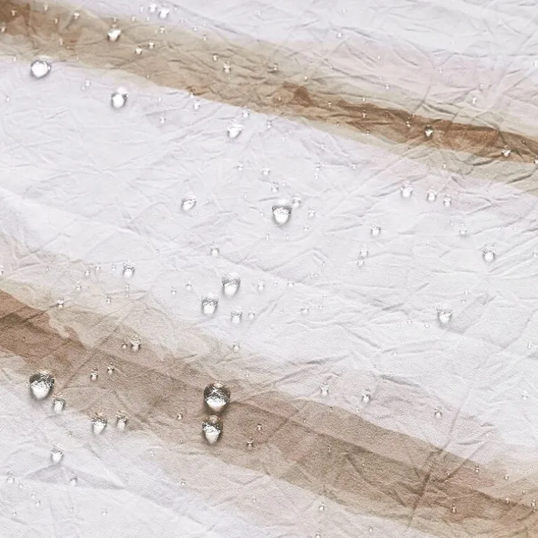 Awesome Home™ Wavy Stripe Recycled Shower Curtain