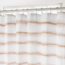 Awesome Home™ Wavy Stripe Recycled Shower Curtain