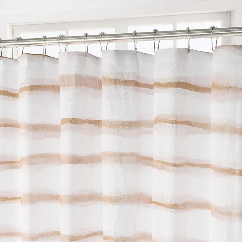 Awesome Home™ Wavy Stripe Recycled Shower Curtain