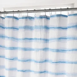 Awesome Home™ Wavy Stripe Recycled Shower Curtain