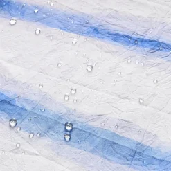 Awesome Home™ Wavy Stripe Recycled Shower Curtain