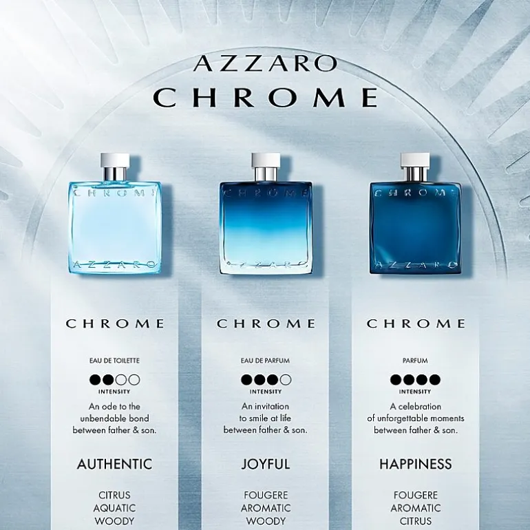 Azzaro Chrome Eau De Toilette Cologne