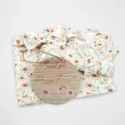 Baby Essentials Baby Girls 4-pc. Baby Clothing Set