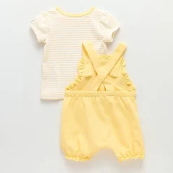 Baby Girls 2-pc. Winnie The Pooh Shortall Set