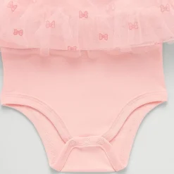 Baby Girls Short Sleeve Minnie Mouse A-Line Dress