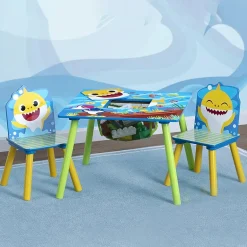 Baby Shark Kids Table and Chair Set