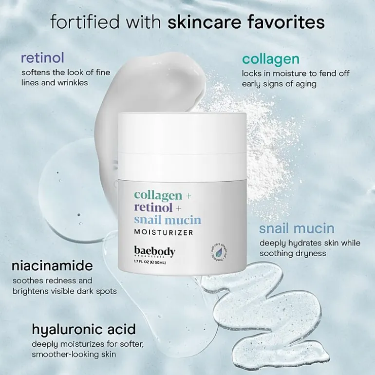 Baebody Collagen Retinol Snail Mucin Moisturizer