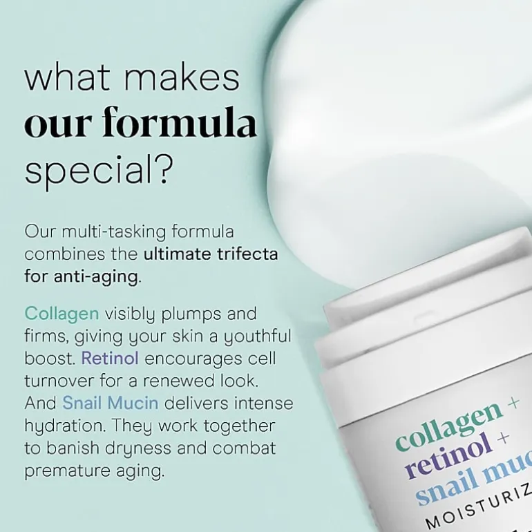 Baebody Collagen Retinol Snail Mucin Moisturizer