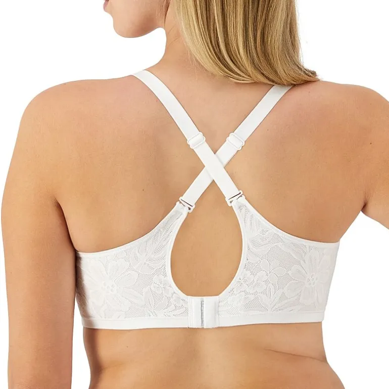 Bali Breathe Cotton Modal Lace Underwire Bra DF7590