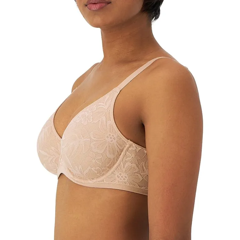 Bali Breathe Cotton Modal Lace Underwire Bra DF7590
