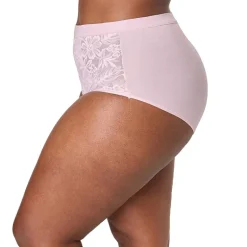 Bali Breathe Cotton Modal Lace High Rise Brief DFCLBF