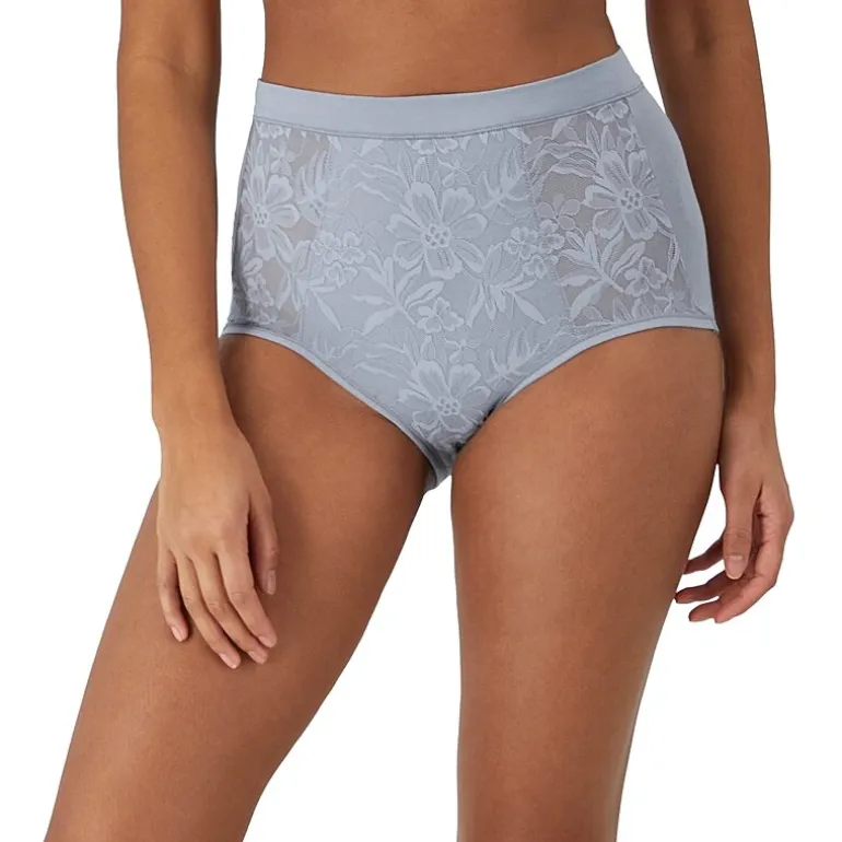 Bali Breathe Cotton Modal Lace High Rise Brief DFCLBF