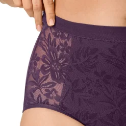 Bali Breathe Cotton Modal Lace High Rise Brief DFCLBF