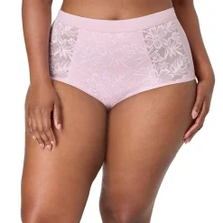 Bali Breathe Cotton Modal Lace High Rise Brief DFCLBF