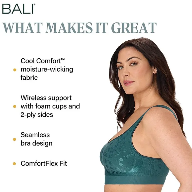 Bali Comfort Revolution® Comfortflex Fit® Shaping Seamless Wireless Full Coverage Bra-3488