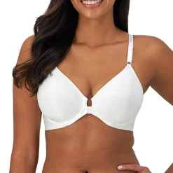 Bali Comfort Revolution® Front Close Shaping Full Coverage T-Shirt Underwire Full Coverage Bra 3p66