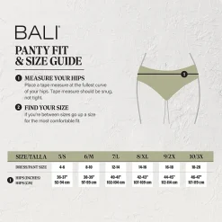 Bali Comfort Revolution® Womens Seamless Cooling Brief Panty 803j