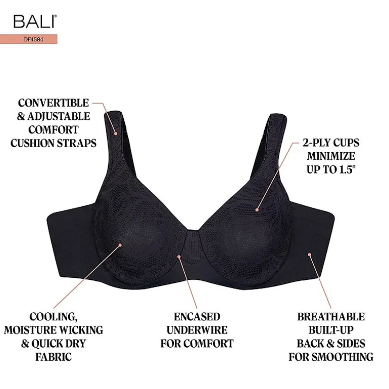 Bali Coolest Smoothing Minimizer Minimizer Bra Df4584