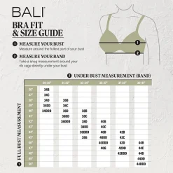 Bali Coolest Smoothing T-Shirt Full Coverage Bra Df4580