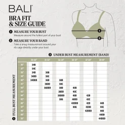 Bali Coolest Smoothing T-Shirt Full Coverage Bra Df4580