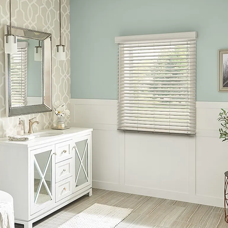 Bali 2" Custom Cordless Faux Wood Blind