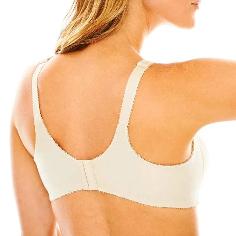 Bali Double Support® Cotton Full Coverage Wireless Full Coverage Bra 3036