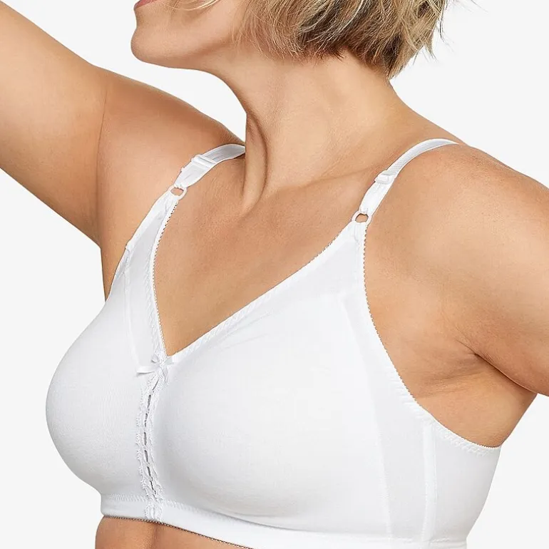 Bali Double Support® Cotton Full Coverage Wireless Full Coverage Bra 3036