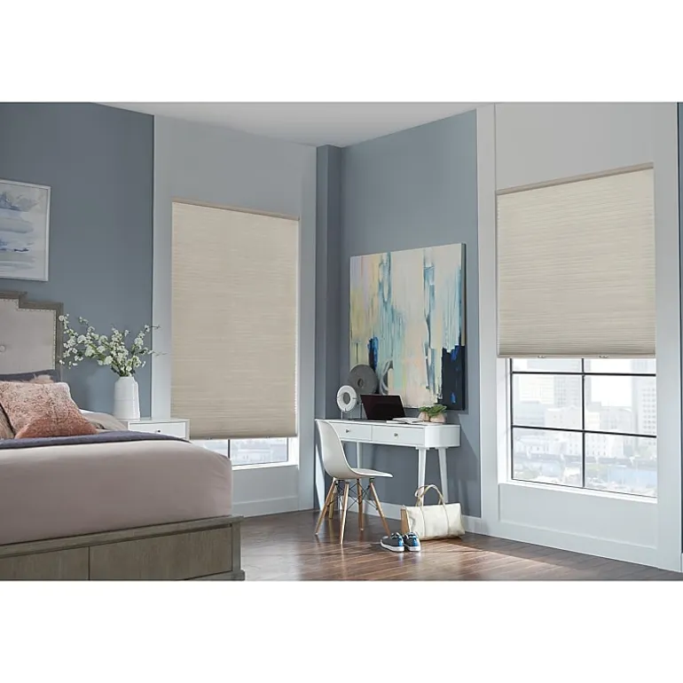 Bali Essentials Cut-To-Width Cordless Light-Filtering Cellular Shade
