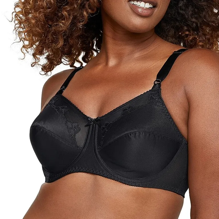 Bali Flower Full Coverage Underwire Unlined Full Coverage Bra 0180