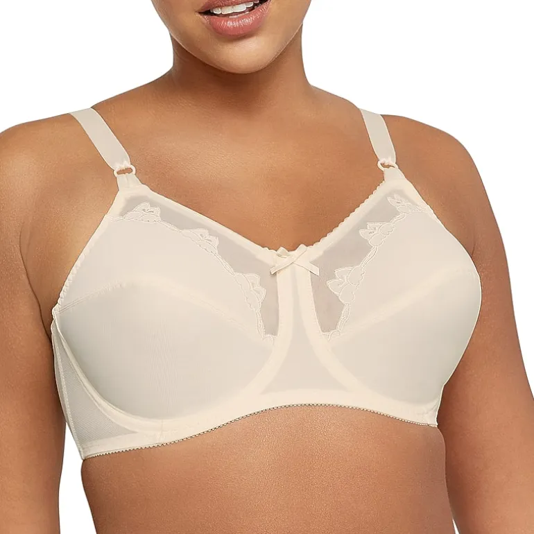 Bali Flower Full Coverage Underwire Unlined Full Coverage Bra 0180