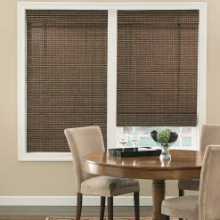 Bali Natural Custom Cordless Light-Filtering Roman Shade