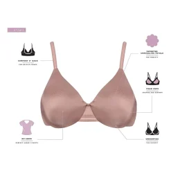Bali One Smooth U® Smoothing & Concealing Full Coverage Underwire Full Coverage Bra 3w11